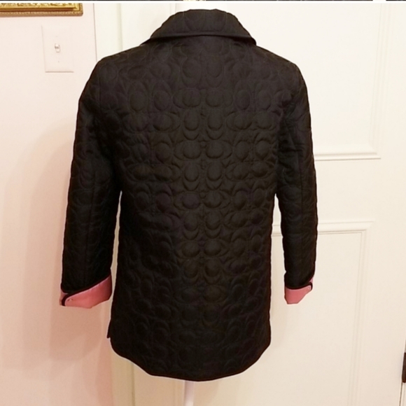 COACH quilted "CC" jacket - Picture 3 of 6